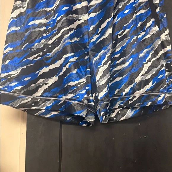 AND1 Blue and Black Athletic Shorts - Picture 6 of 7